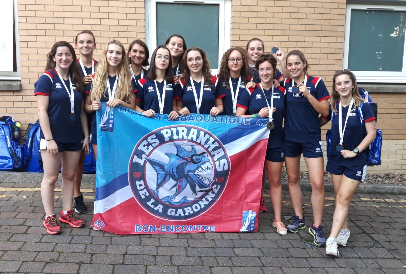 Hockey France U19F Jade Sheffeild Médaille Bronze