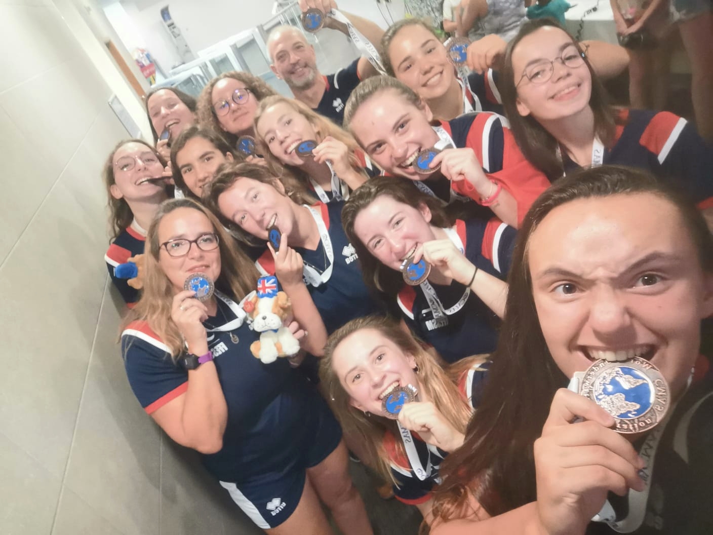 Hockey France U19F Jade Sheffield Médaille Bronze