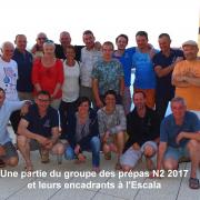 Une partie du groupe des prépas N2 2016-2017